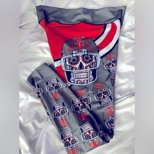 Ohio State Sugar Skull leggings.